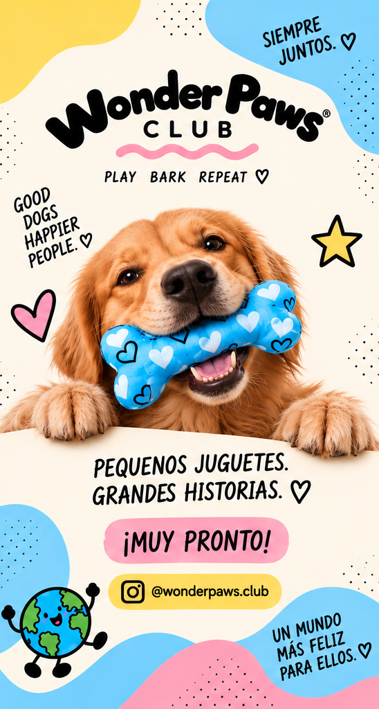Wonder Paws Club. Pequeños juguetes, grandes historias. Muy pronto.
